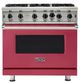Viking® 5 Series 36" Valentine Pro Style Natural Gas Range-0