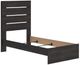 Signature Design by Ashley® Delmorta Dark Gray Youth Twin Panel Bed-4
