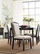 aspenhome® Sutton French Roast/White Dining Side Chair-1