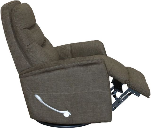 Parker House® Gemini Titanium Manual Swivel Glider Recliner-3