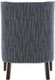 Olliix by Madison Park Navy Chase Accent Chair-4