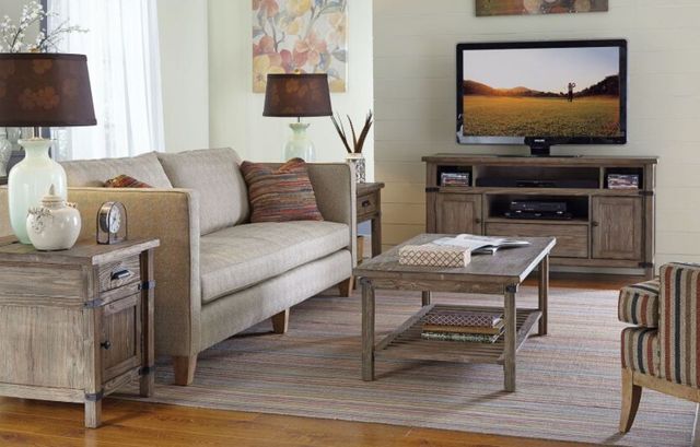 Kincaid® Foundry Brown Entertainment Console-3
