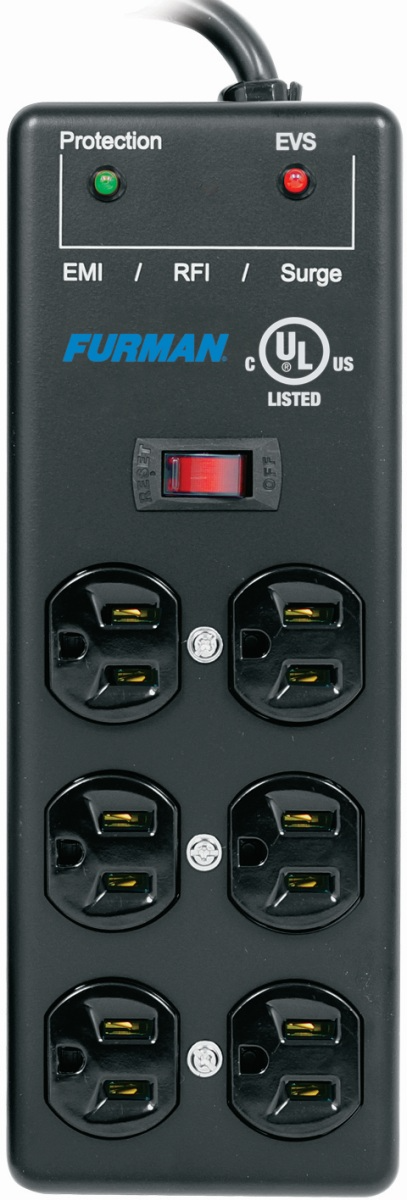 Furman® SS-6B Pro Surge Suppressor Strip | Sound Concepts | AR