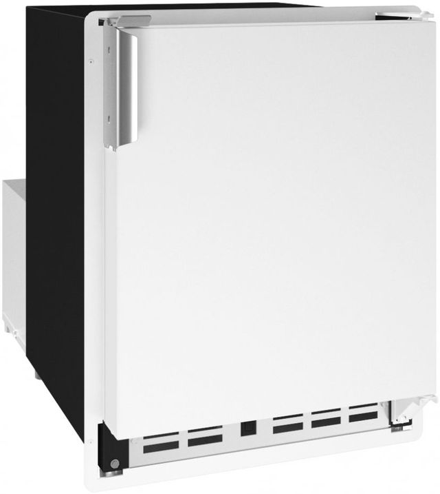 U-Line® Marine Series 14" 23 lb. White Solid Ice Maker