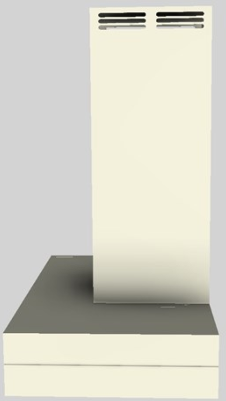 Vent-A-Hood® 30" Biscuit Duct Free Wall Mounted Range Hood-1