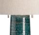 Crestview Collection Malachite Blue-Green/White Table Lamp-1