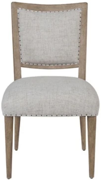 Bernards Citrus Heights Gray Upholstered Dining Chair-1