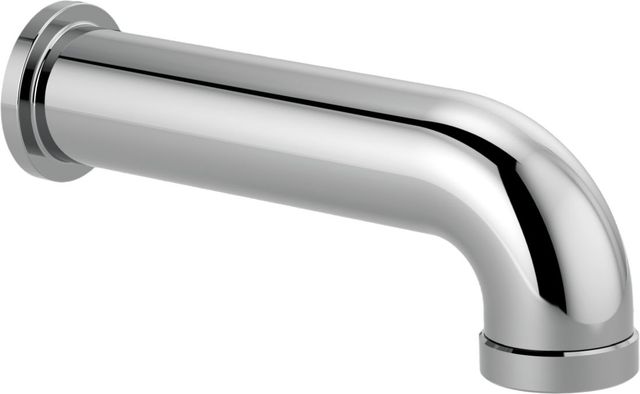 Brizo Essential™ Polished Chrome Linear Round Diverter Tub Spout-0