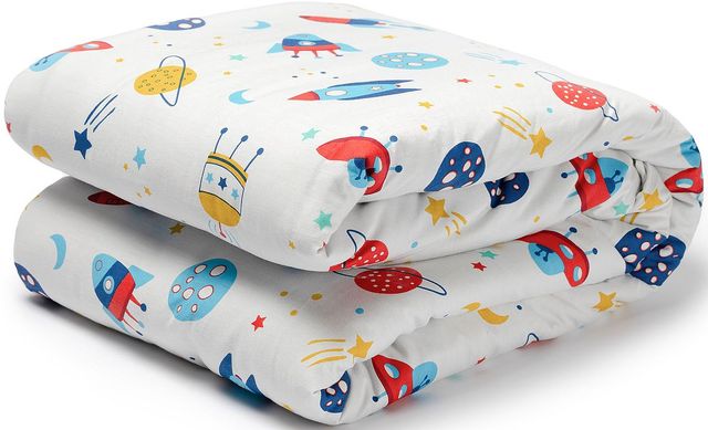 Hush Kids White Weighted Blanket-0