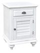 Cottage Creek Furniture Brockton White Small Door Nightstand-0