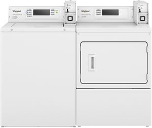 Whirlpool Commercial White Laundry Pair