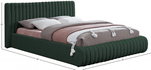 Meridian Furniture Nash Green Full Upholstered Panel Bed-3