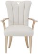 Michael Amini® La Rachelle Frosted Shimmer/Medium Champagne Arm Chair-2