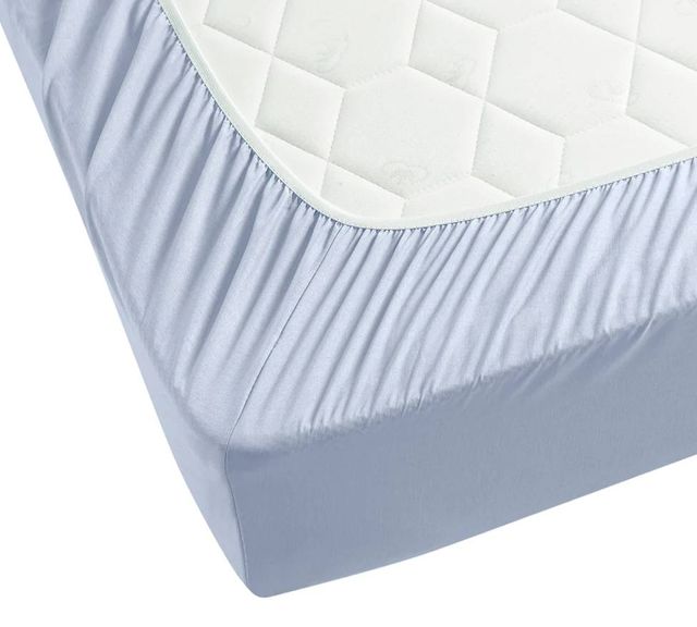 Sleeptone® Basics Griptone™ 6-Piece Light Blue Premium Bamboo Full Sheet Set-4