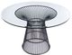 VIG Furniture Modrest Chandler Black/Clear/Stainless Steel Dining Table-0