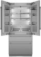 Thermador® Freedom® Professional 36" 18.7 Cu. Ft. Stainless Steel Built-In French Door Refrigerator-1