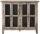 Jofran Inc. Rustic Shores Gray Wash 4-Door High Accent Cabinet-1