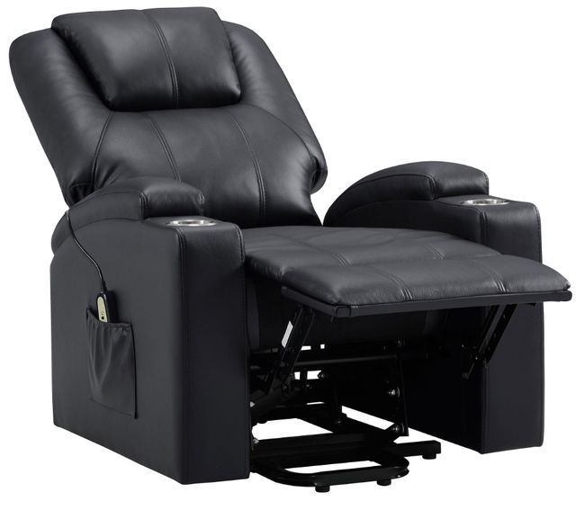 Coaster® Armstrong Black Power Lift Recliner-1