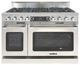 Capital Cooking™ Grand Chef 48" Stainless Steel Open Burner Pro Style Dual Fuel Range-0