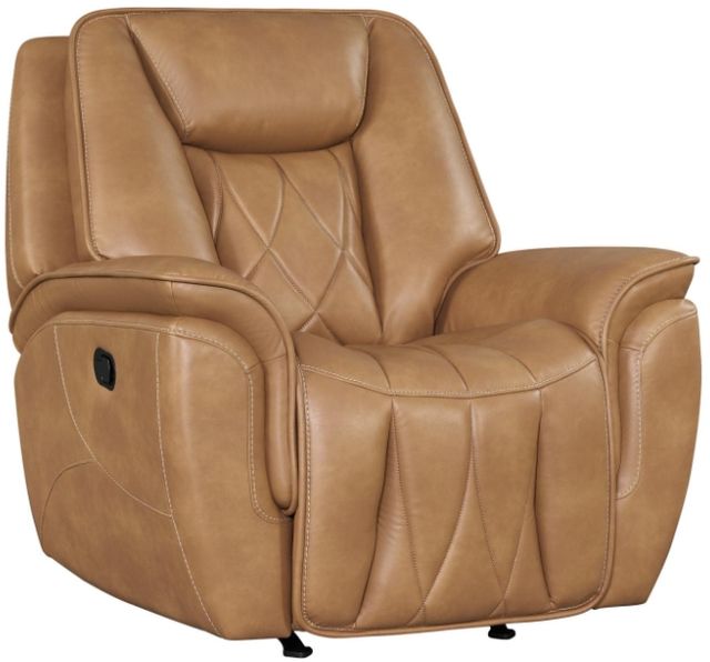 Corinthian Furniture Jordan Camel Power Recliner-0