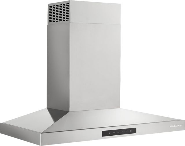 KitchenAid® 36" Stainless Steel Wall Mounted Range Hood-4