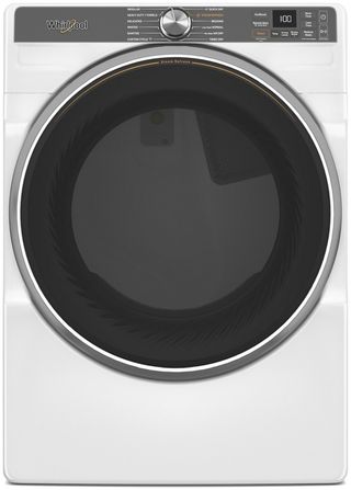 Whirlpool® 7.4 Cu. Ft. White Front Load Gas Dryer