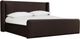 Modus Furniture Bacall Cola Full Upholstered Wingback Platform Bed-0