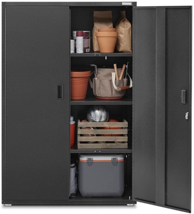 Gladiator® Smooth Hammered Granite Ready-to-Assemble Extra Large Gearbox Cabinet-4