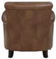 Homelegance® Braintree Brown Chair-4