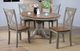 Winners Only® Barnwell Gray/Rustic Brown Dining Side Chair-1