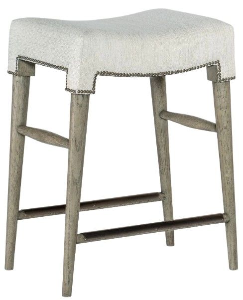 Hooker® Furniture Linville Falls Green Valley Mink/Remington Porcelain Counter Stool-0