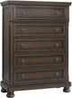 Elements International Kingston Dark Wood Chest-0