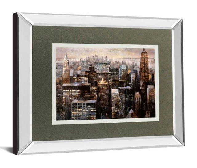 Classy Art Manhattan by Night by Bofarull, M. Wall Art-1