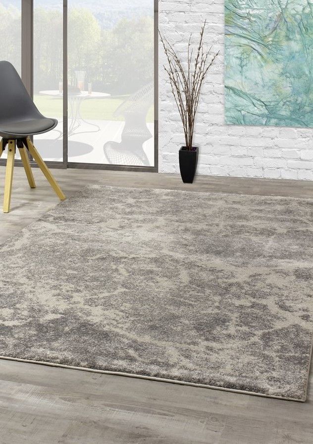 Kalora Interiors Breeze Grey 2'0" x 3'7" Rug-1