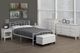 Titus Furniture White 54" Full Platform Bed-1