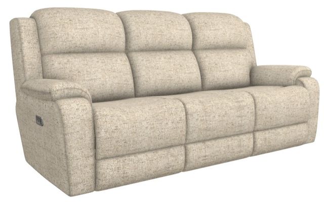 La-Z-Boy® Dorian Hickory Power Reclining Sofa with Headrest-0