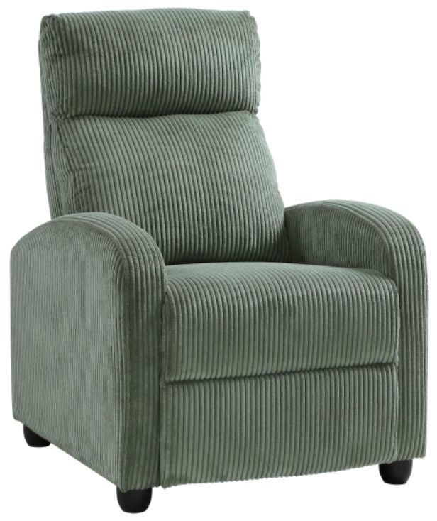 Homelegance® Parsons Green Manual Push Back Recliner-0