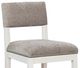 Fairfield® Customizable Entree Dining Silas Counter Stool with Linen Legs-4