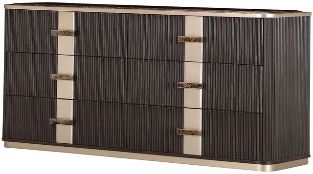 Michael Amini® West Kensington Medium Espresso Dresser-2