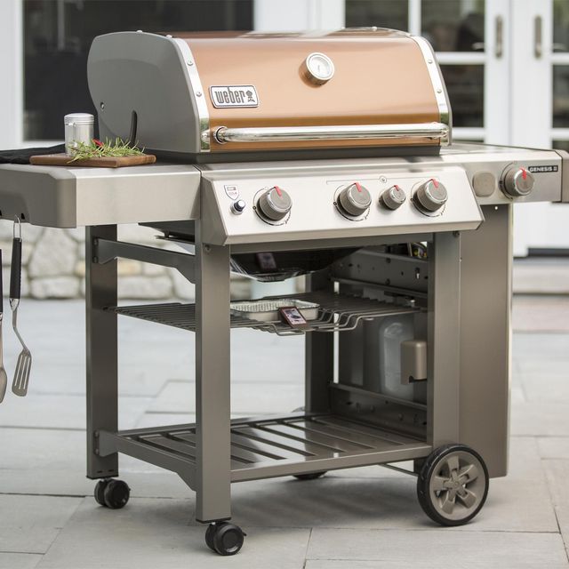 Weber® Genesis® II E-330 Series 59" Copper Free Standing Gas Grill-4