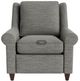Bassett® Furniture Customizable Magnificent Motion Fabric Roll Arm Power Wall Recliner-1