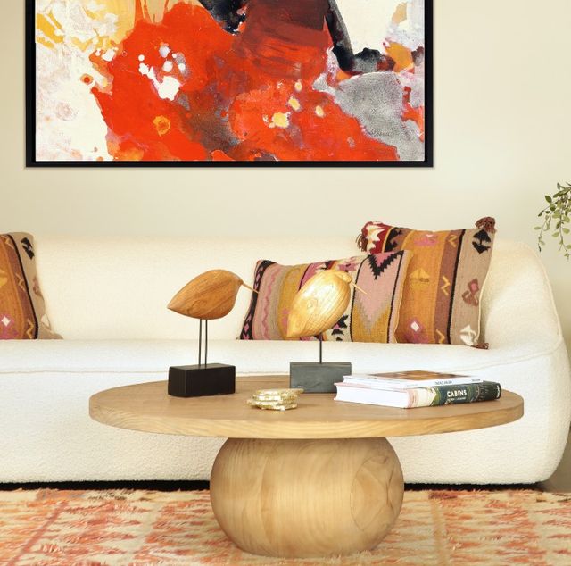Dovetail Furniture Belize Natural Coffee Table-1