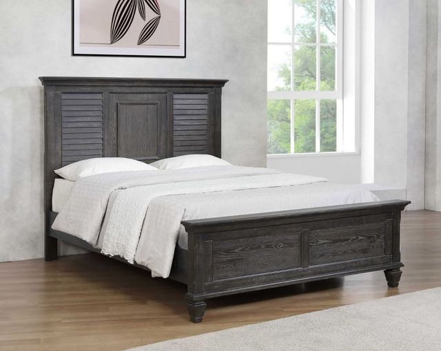 Coaster® Franco Weathered Sage Panel Bed-1