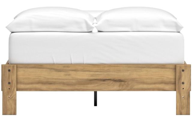 Clearance Signature Design by Ashley® Bermacy Light Brown Youth Full Platform Bed-3