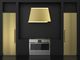 Monogram® Designer Collection 30" Brass Left Hinge Column Refrigerator Door Panel Kit-1