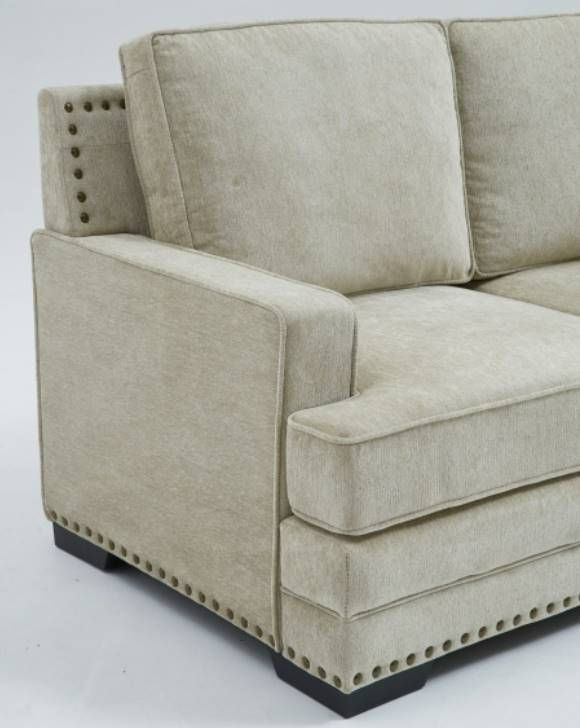 Milton Greens Stars 2-Piece Taupe L-Shape Sectional-3