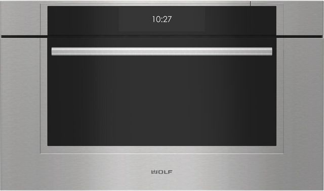 Wolf® M Series Transitional 30" Stainless Steel Single Electric Wall Oven-0