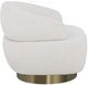 Fairfield® Customizable Jasper Swivel Chair with Bright Brass Base-2