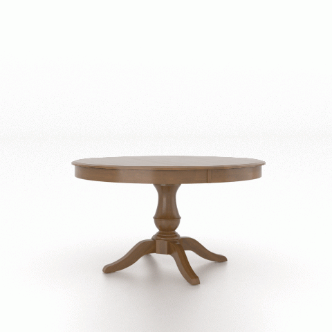 Canadel Customizable Gourmet 54" VS Pedestal Dining Table-1