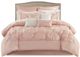 Olliix by Madison Park Essentials 24 Pieces Blush King Joella Room in a Bag Set-1